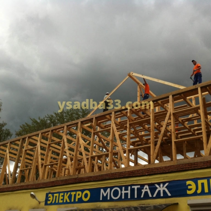 Строительство административно-офисного здания, монтаж металлической лестницы по адресу г. Кольчугино, ул. Дружбы 19а